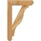 Ekena Millwork Funston Craftsman Rough Sawn Bracket w/ Offset Brace, Western Red Cedar, 6"W x 22"D x 34"H BKT0604X22X34FST04RWR - alternate 4